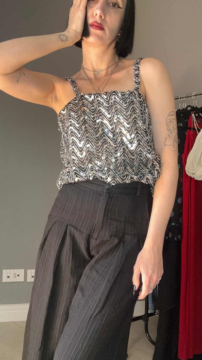 Top argento