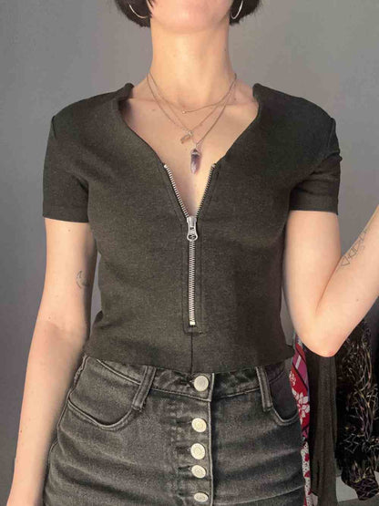 Maglietta upcycling Alexander McQueen