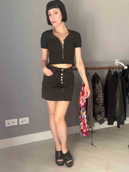 Maglietta upcycling Alexander McQueen